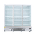 Congélateur de réfrigérateur commercial de porte multi-vitrant vertical